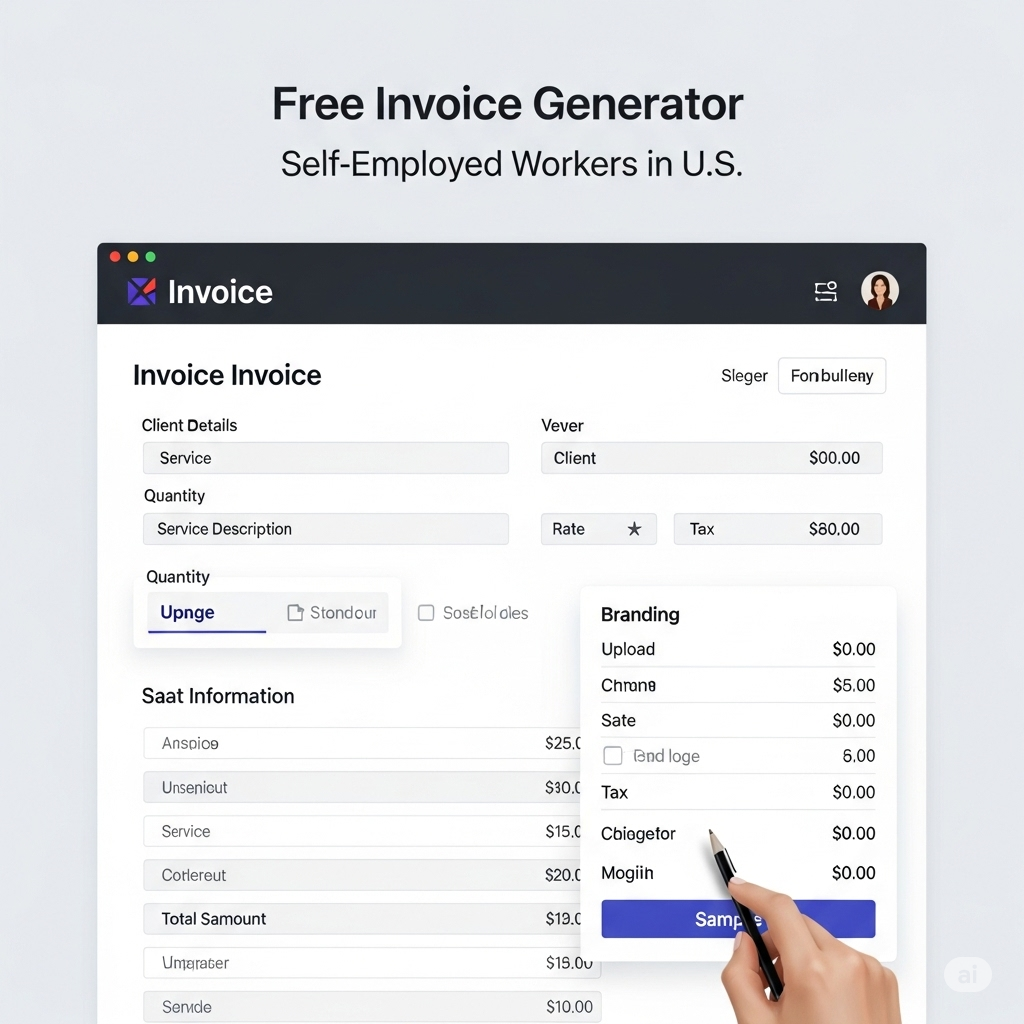 Free Invoice Generator for Self-Employed Workers in the U.S.