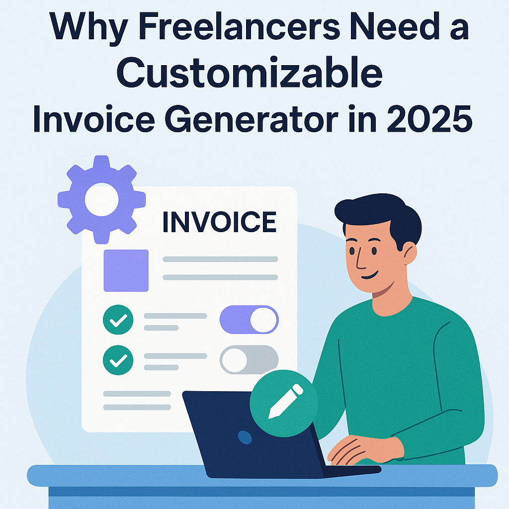 Why Freelancers Need a Customizable Invoice Generator in 2025