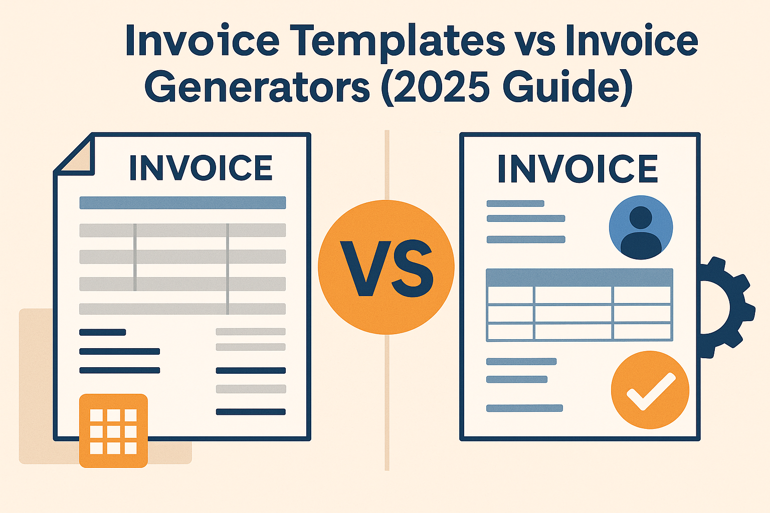 How Invoice Templates Compare to Modern Invoice Generators (2025 Guide)